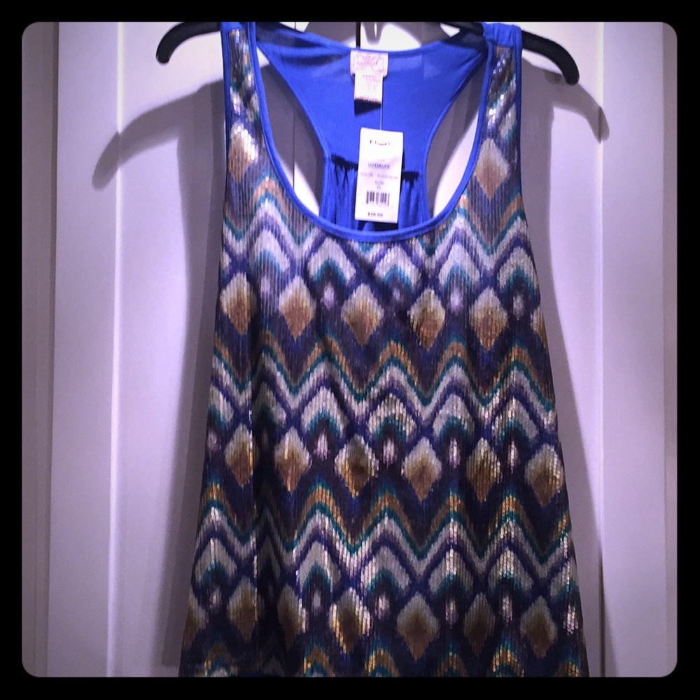 Sequin tank
